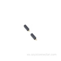 1,27 mm encabezado femenino fila simple recta